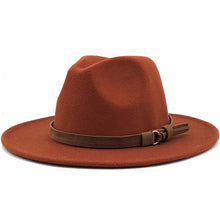 Load image into Gallery viewer, White fedora hat