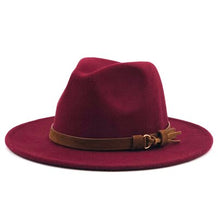 Load image into Gallery viewer, White fedora hat