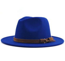 Load image into Gallery viewer, White fedora hat