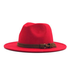 Load image into Gallery viewer, White fedora hat