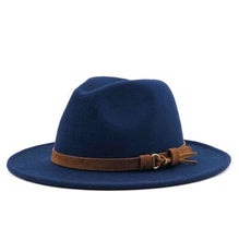 Load image into Gallery viewer, White fedora hat
