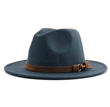 Load image into Gallery viewer, White fedora hat