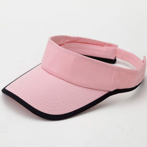 Grey visor hat