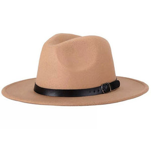 Black fedora hat