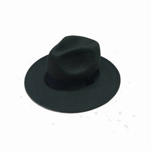Load image into Gallery viewer, Dark blue fedora hat
