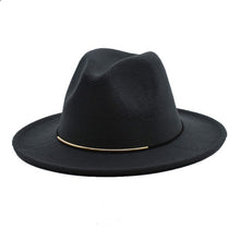 Load image into Gallery viewer, Brown fedora hat
