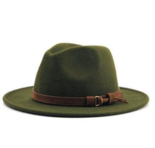 Load image into Gallery viewer, White fedora hat
