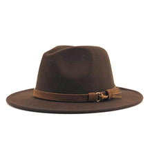 Load image into Gallery viewer, White fedora hat
