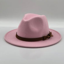 Load image into Gallery viewer, White fedora hat
