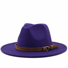 Load image into Gallery viewer, White fedora hat
