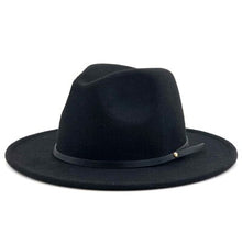 Load image into Gallery viewer, Blue fedora hat
