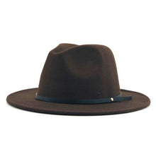 Load image into Gallery viewer, Blue fedora hat
