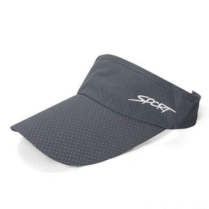 Dark blue visor hat