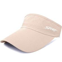 Load image into Gallery viewer, Dark blue visor hat
