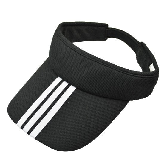 Black visor hat