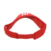Load image into Gallery viewer, Red visor hat

